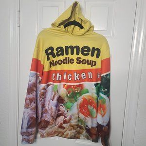 Ramen noodle soup hoodie - Men's Size Medium